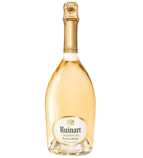 Champagne Ruinart Blanc de Blancs, espumante francês 100% Chardonnay